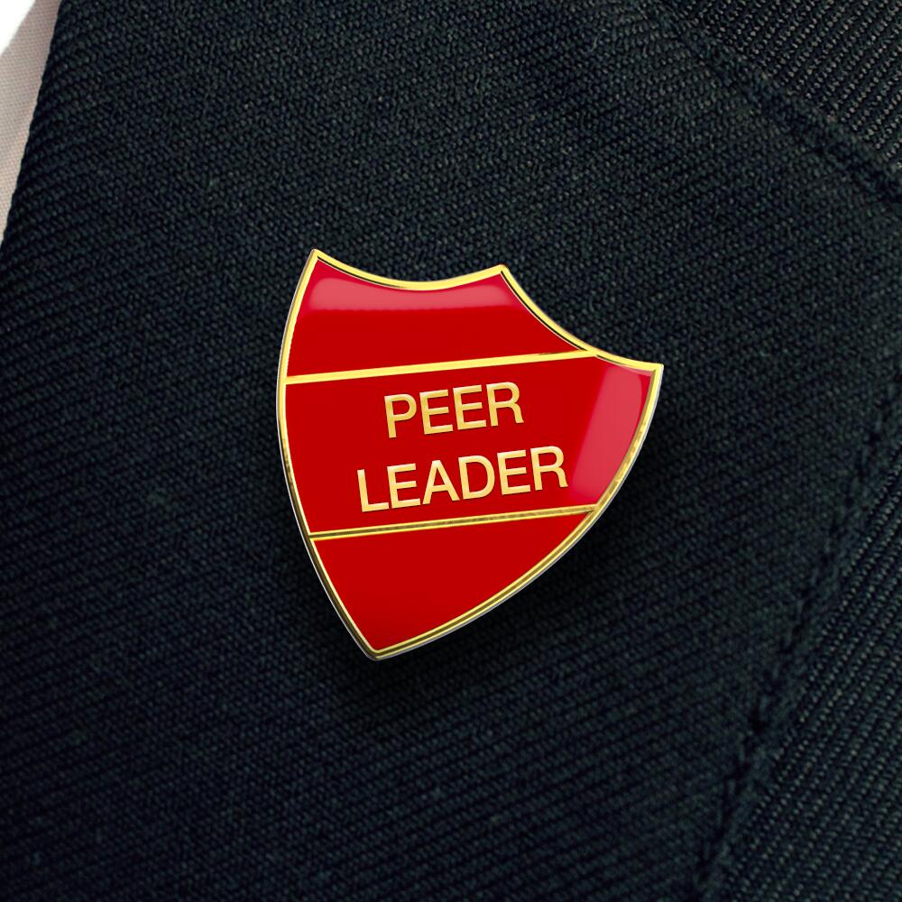 PEER LEADER shield badge (Pack of 5) - Image 2