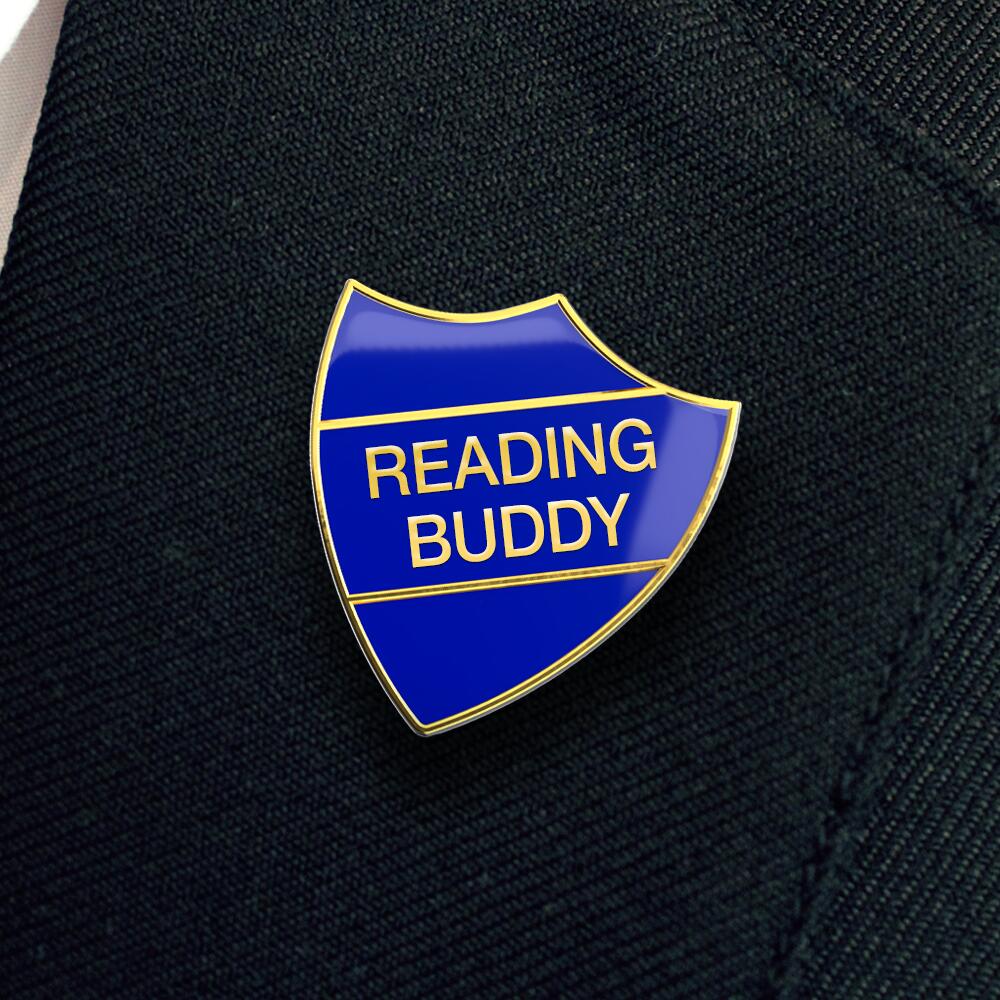 READING BUDDY shield badge (pack of 5) - Image 2