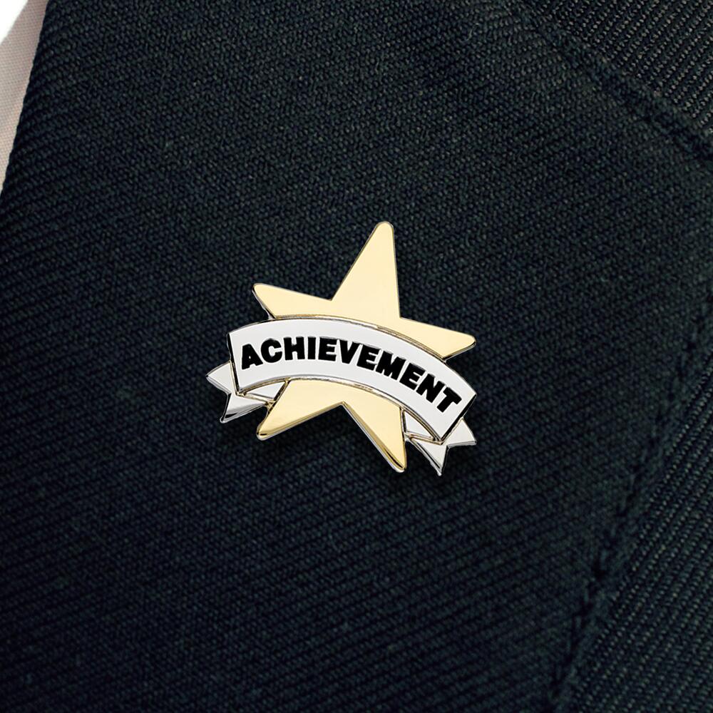 ACHIEVEMENT  Star badge (pack of 5) - Image 2