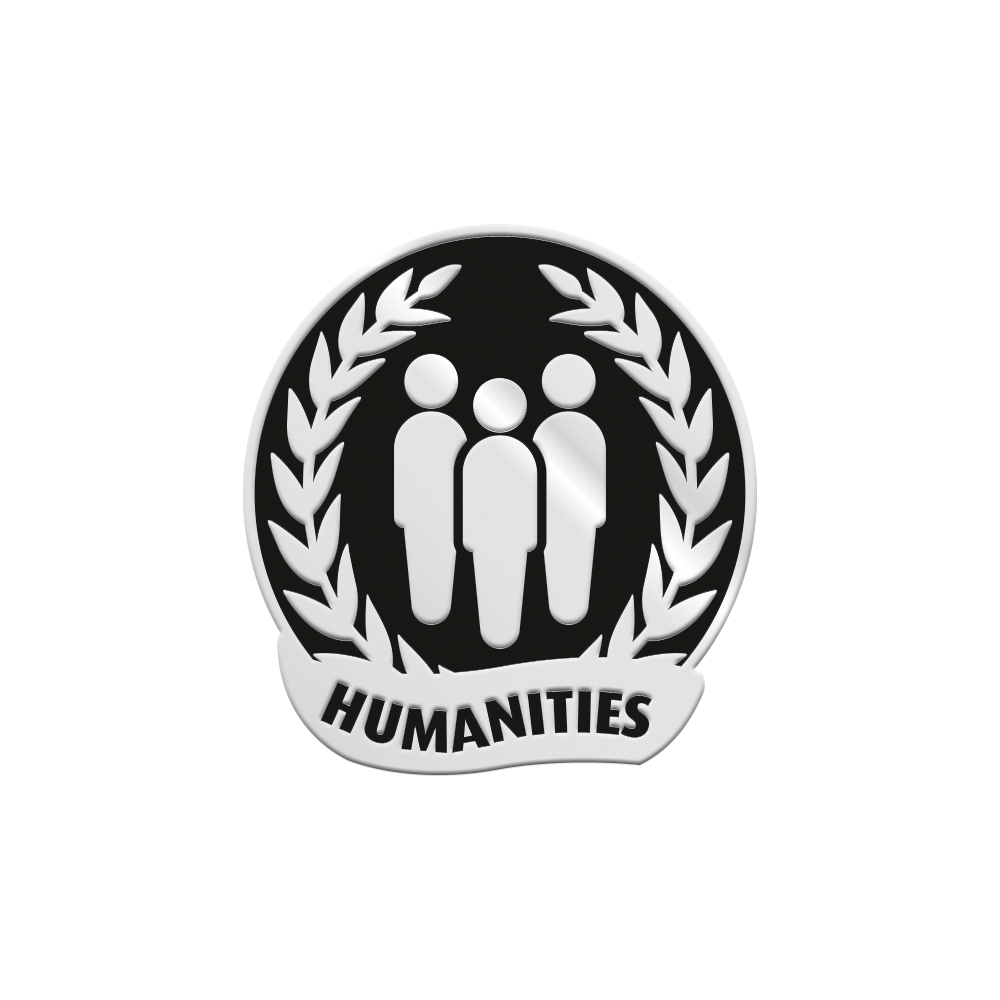Humanities subject badge
