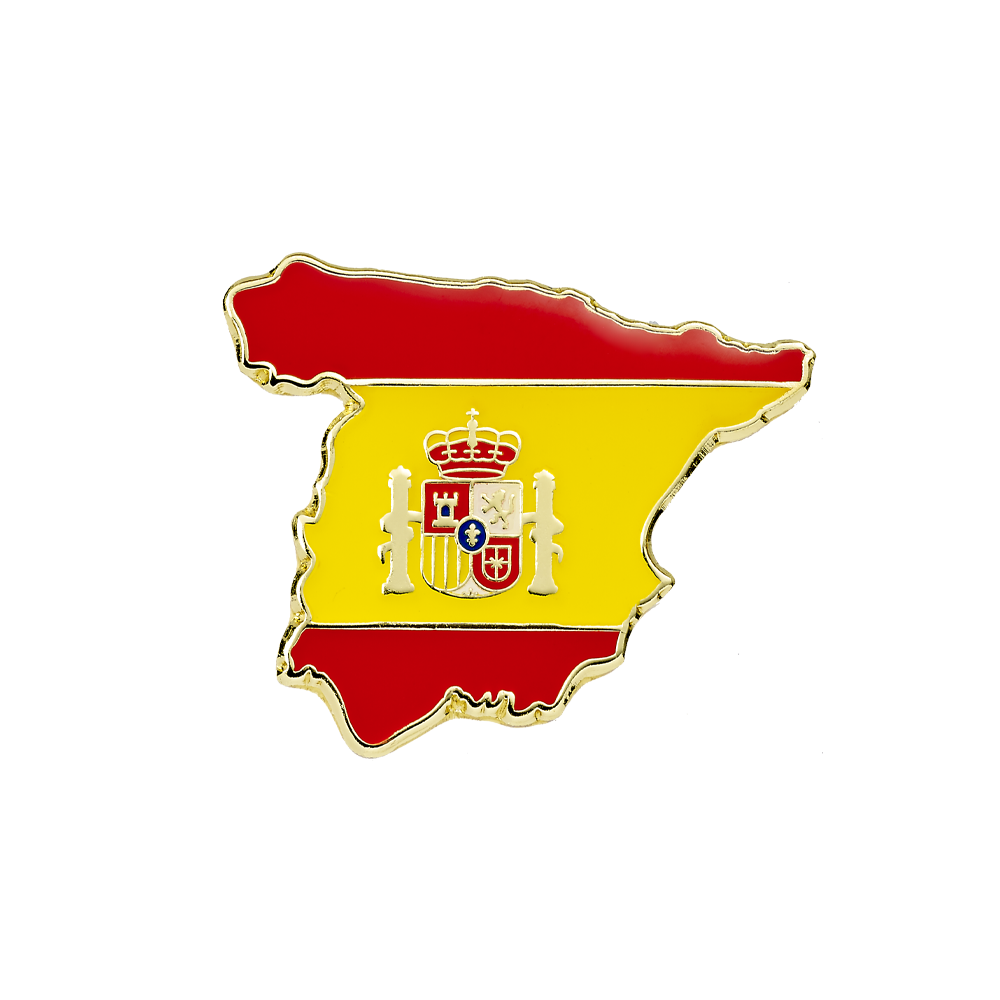 Spanish shaped Enamel badges