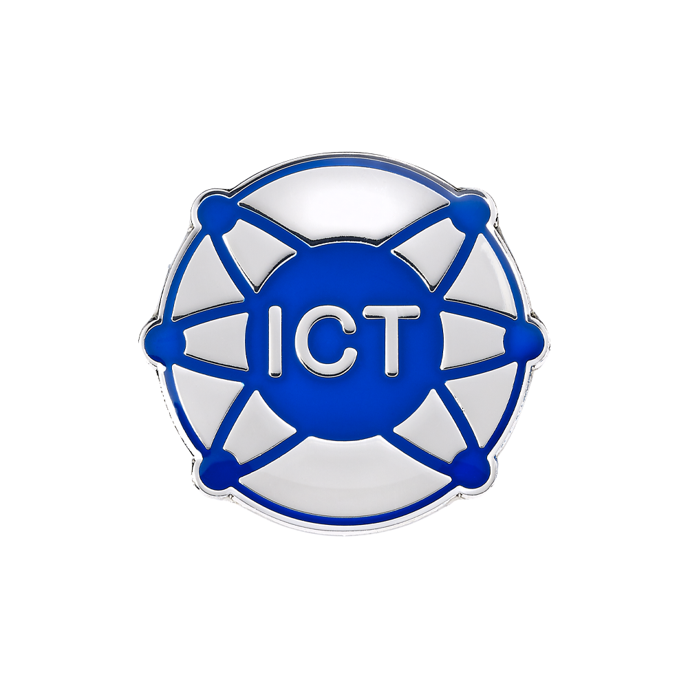 ICT Enamel Badges