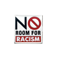 No Room for Racism enamel badge (pack of 5)