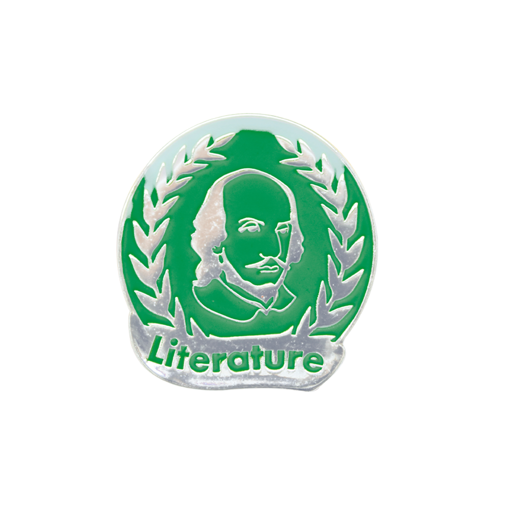 Literature Enamel Badge
