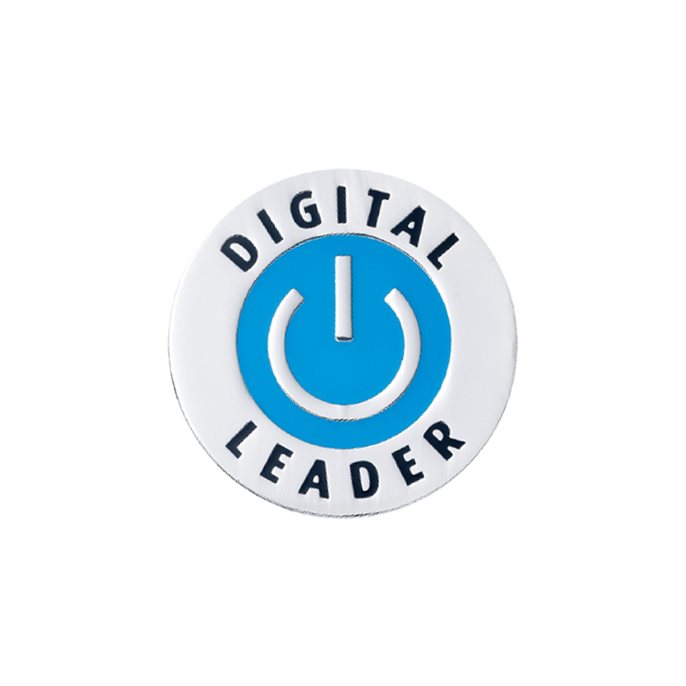 Digital Leader enamel badge (pack of 5)