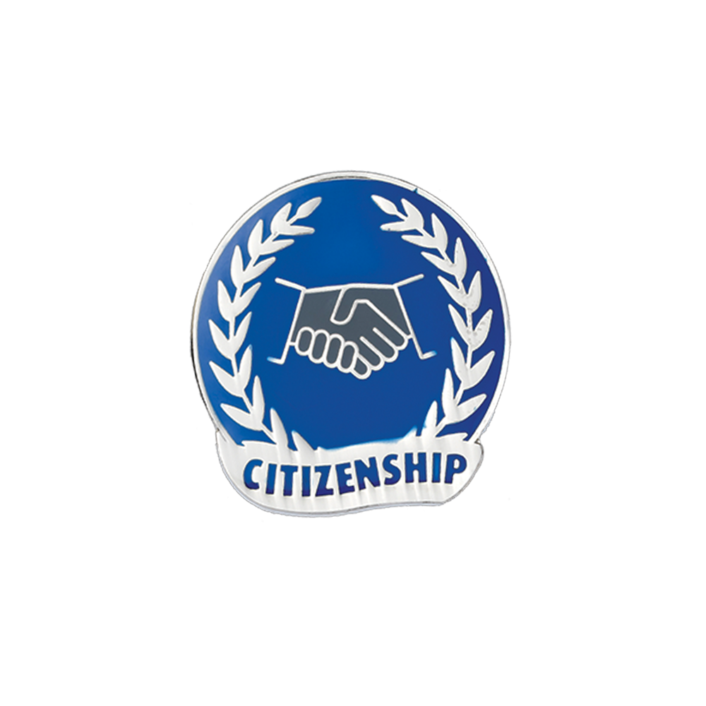 Citizenship Enamel Badge (pack of 5)