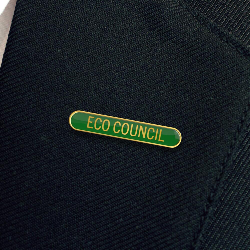 ECO COUNCIL badge green (pack of 5) - Image 2