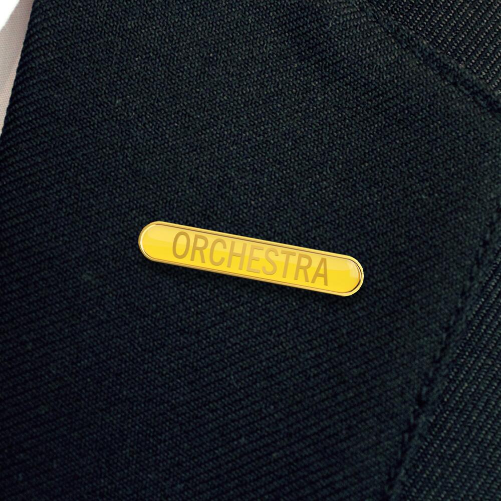 ORCHESTRA badge yellow (pack of 5) - Image 2