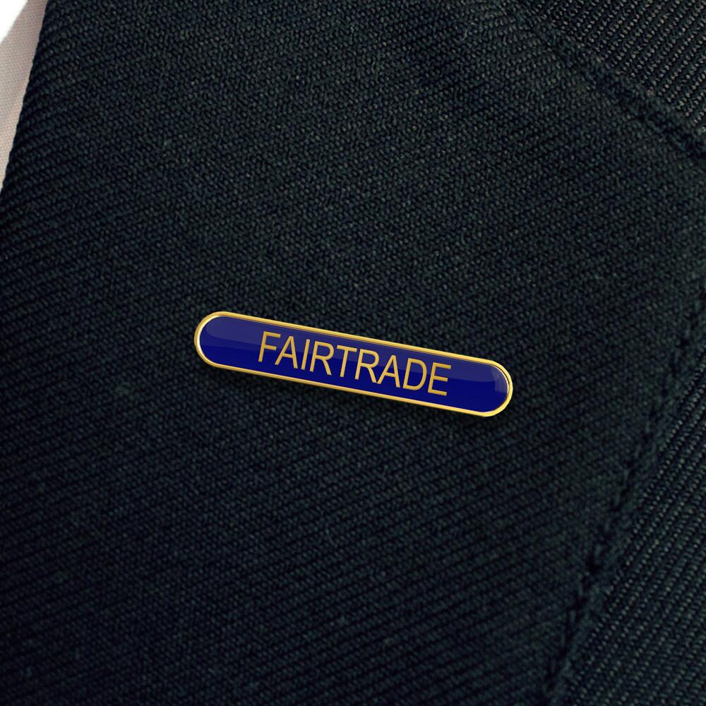 FAIRTRADE badge blue (pack of 5) - Image 2