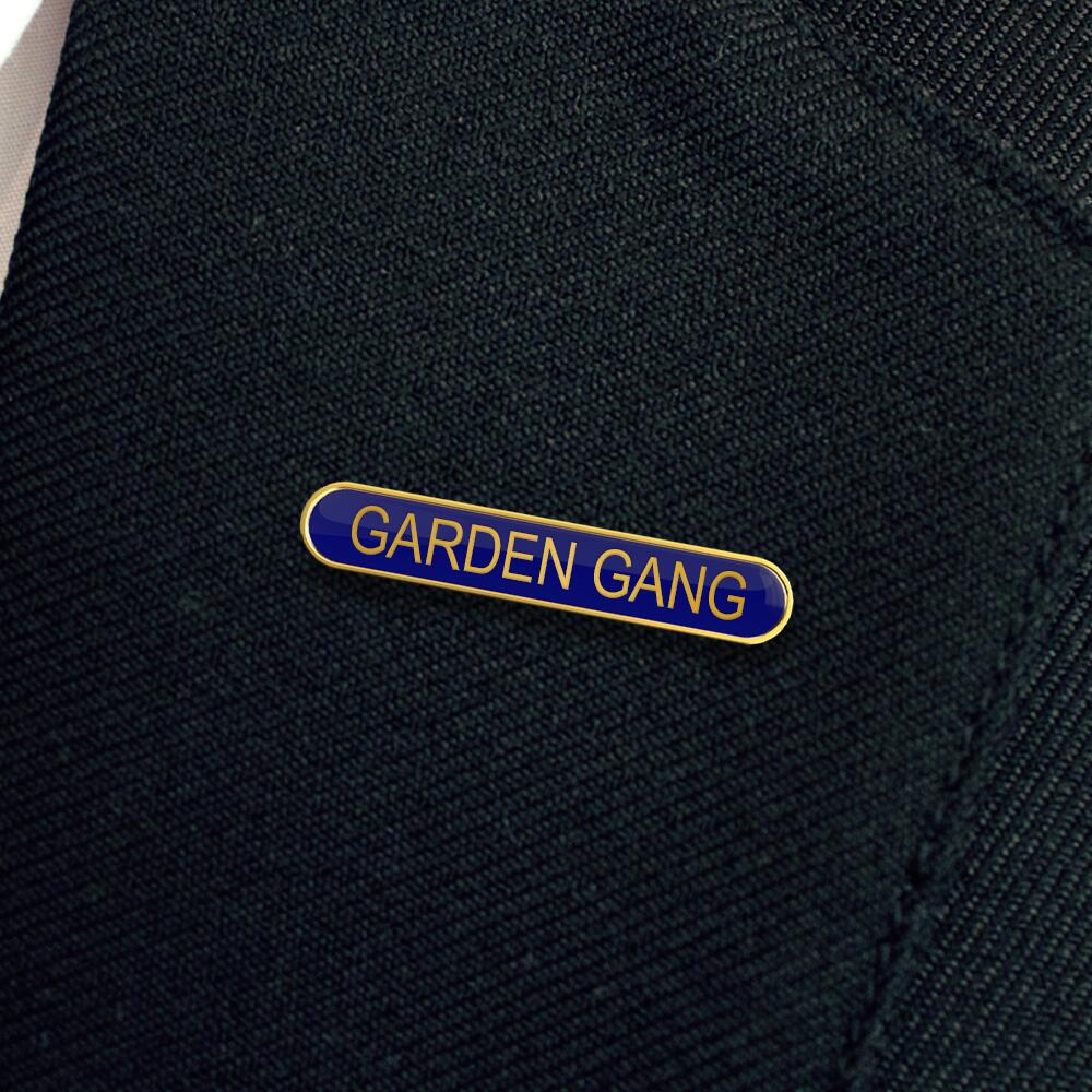 GARDEN GANG badge blue (pack of 5) - Image 2