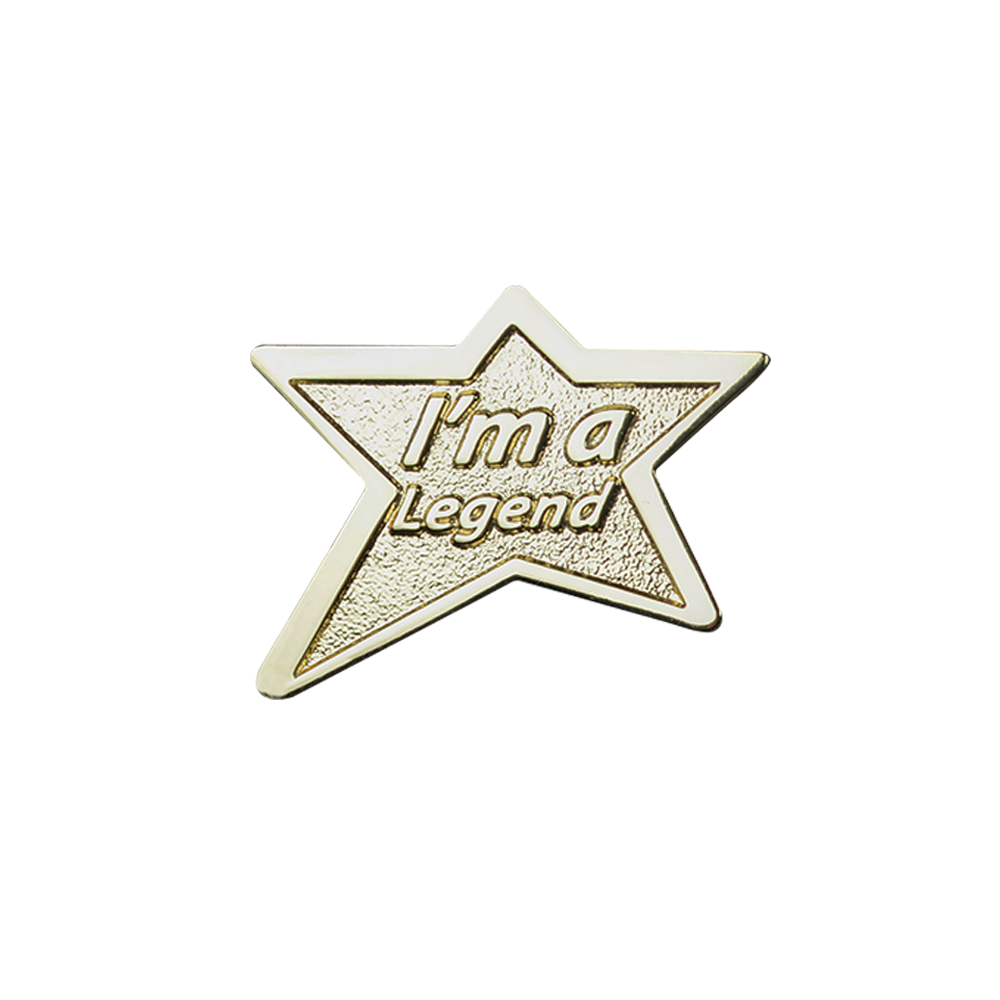 I'm a Legend enamel badge (pack of 5)