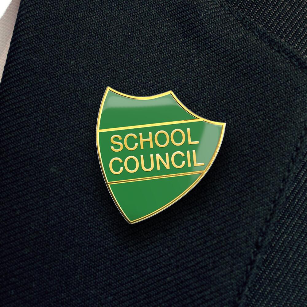 SCHOOL COUNCIL shield badge (Pack of 5) - Image 5