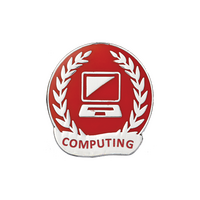 COMPUTING Enamel Badge (pack of 5)