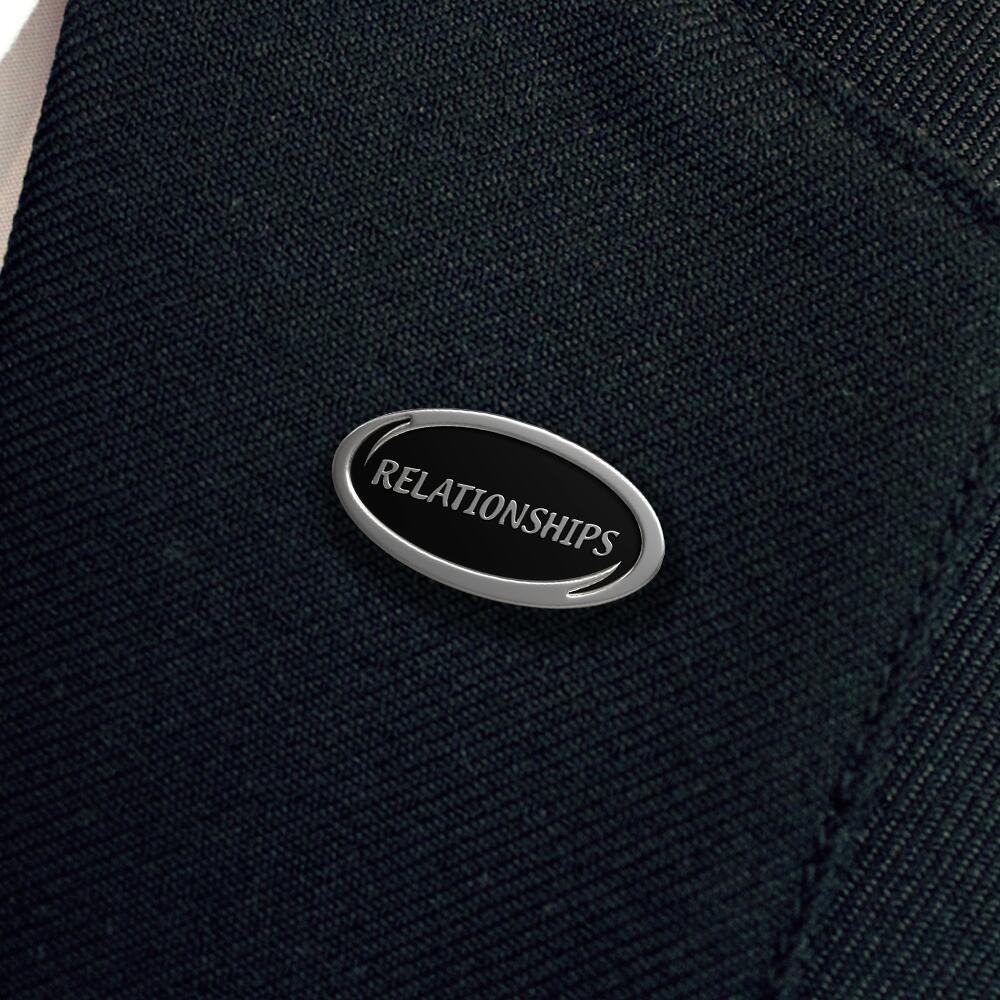 Relationships 'Values' enamel badge - Image 2